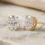 Oval Cut Lab Grown Diamond Stud Earring