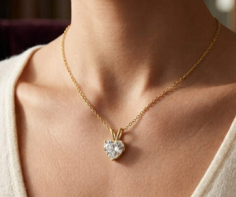 Lab Grown Diamond Pendant Necklace