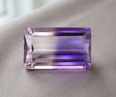 Imperial Duo Bicolor Ametrine Gem