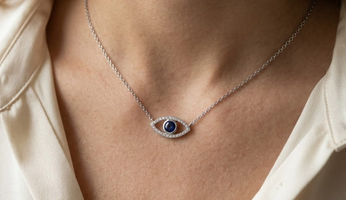 Lab Grown Diamond Clover Necklace Selection