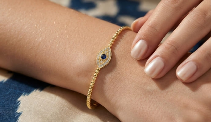 Lab Grown Diamond Evil Eye