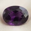 Lavish Violet Amethyst oval cut gemstone