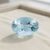 Light Blue Aquamarine oval cut gemstone