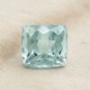 Luxury Natural Aquamarine cushion cut gemstone