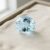 Luxury Natural Aquamarine round cut gemstone