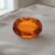 Madeira Citrine oval cut gemstone