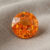 Natural Mandarin Garnet round cut gemstone