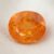 Natural Mandarin Garnet oval cut gemstone