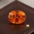 Natural Mandarin Garnet oval cut gemstone
