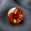 Natural Mandarin Garnet oval cut gemstone