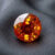 Natural Mandarin Garnet oval cut gemstone