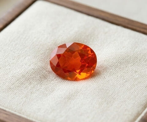 Mexican Fire Opal Gemstone