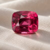 Cushion Cut Mozambique Ruby Gemstone
