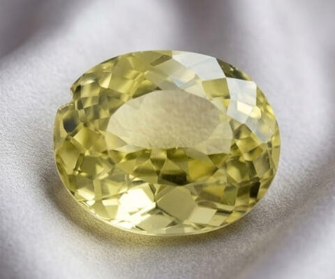 Oval Cut Mystic Shift Diaspore Gemstone