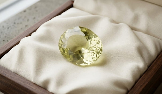 1. Natural Mystic Shift Diaspore Gemstone