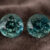 Natural blue green sapphire matching pair round cut loose gemstones