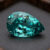 Blue green tourmaline pear cut loose gemstone