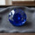 Natural blue sapphire round cut loose gemstone