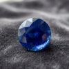 Natural blue sapphire round cut loose gemstone