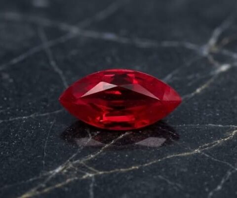 With its 0.75-carat weight, vibrant red color, and elegant brilliant/step cut, this Natural Burma Ruby offers a sophisticated and luxurious presence. It is ideal for bespoke fine jewelry or as a distinctive addition to a curated gemstone collection.