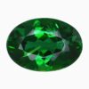 Natural emerald-green chrome tourmaline gemstone