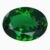Natural rich green chrome tourmaline gemstone