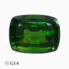 Natural vivid green chrome tourmaline gemstone