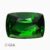 Natural vivid green chrome tourmaline gemstone
