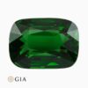 Natural lively green chrome tourmaline gemstone