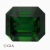 Natural rich green chrome tourmaline gemstone