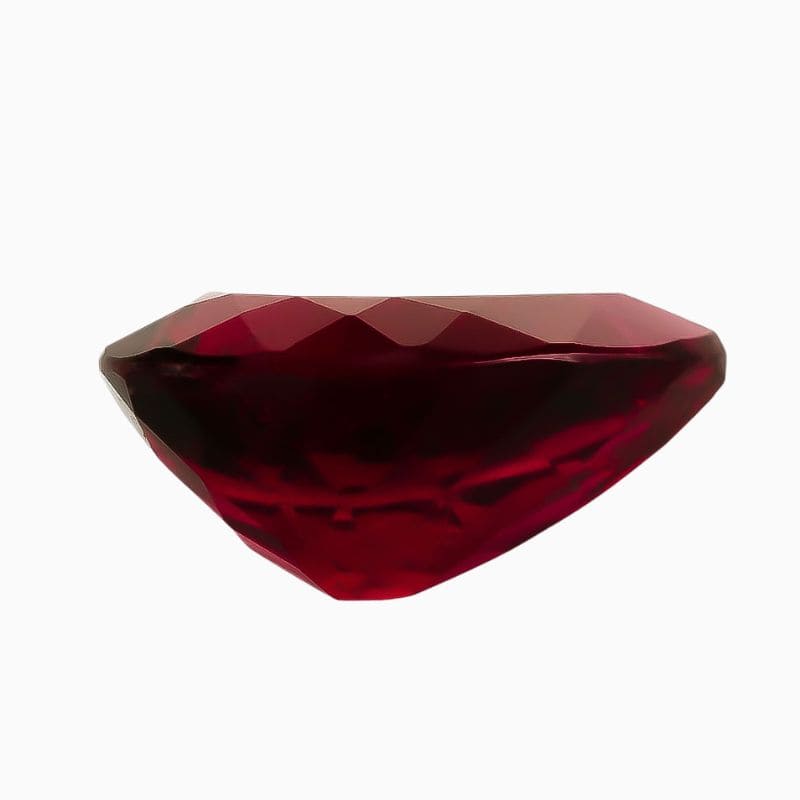 gem-quality red rubellite gemstone