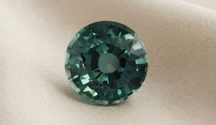 Green-Blue Sapphire