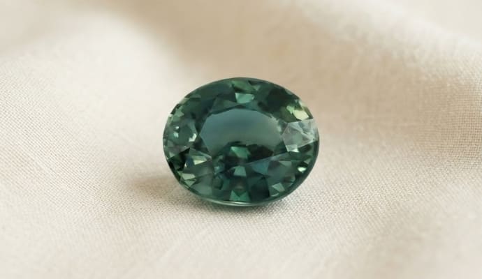 Green-Blue Sapphire