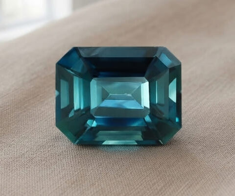 Green-Blue Sapphire