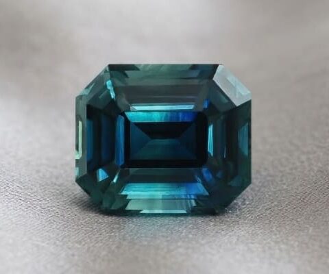 Green-Blue Sapphire