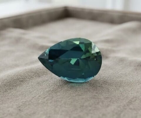Green-Blue Sapphire