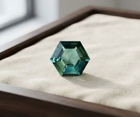 Green-Blue Sapphire