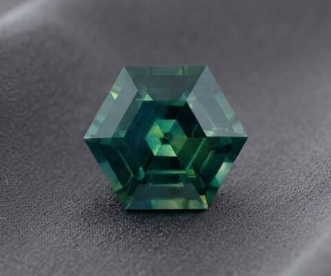 Green-Blue Sapphire