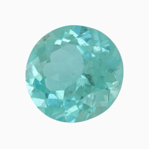 Natural green-blue paraiba tourmaline gemstone