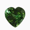 Natural vibrant green heart tourmaline gemstone