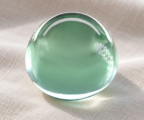 Large Oval Vivid Green Tourmaline