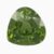 Natural green pear zircon gemstone