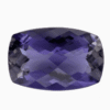 Natural rich purple iolite gemstone