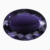 Natural vivid purple iolite gemstone