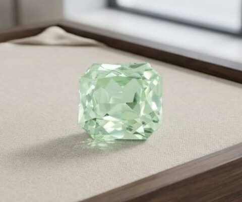 Light Mint Green Grossular Garnet Gemstone