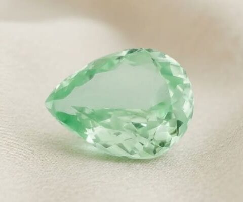 Light Mint Green Grossular Garnet Gemstone