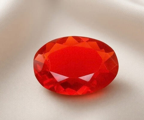 Mexican Fire Opal Gemstone