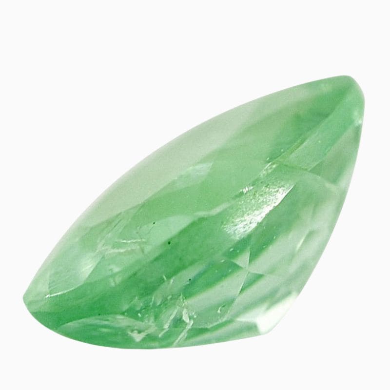yellowish-green mozambique paraiba tourmaline gemstone