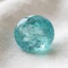 Oval Greenish-Blue Mozambique Paraiba Tourmaline