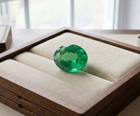 Oval Alpine Green Paraiba Tourmaline